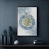 Framed Surah Falaq Islamic Art Print