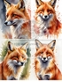 DIGITAL IMAGE: Red Fox Quad
